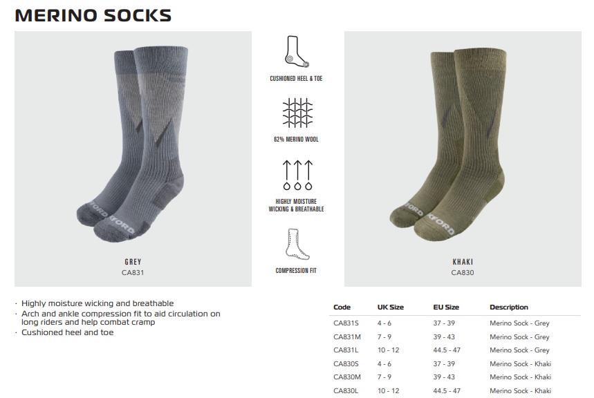 Oxford Merino Socks