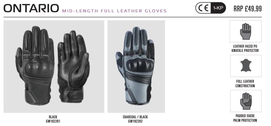 Oxford LADIES Ontario glove