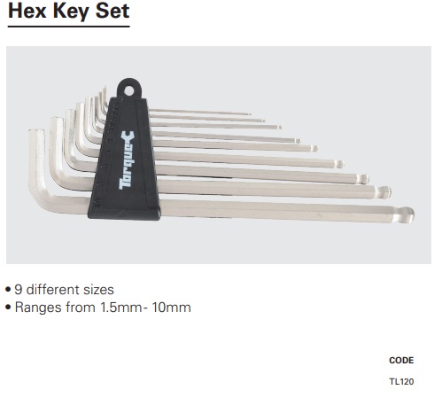 Oxford Hex Key set