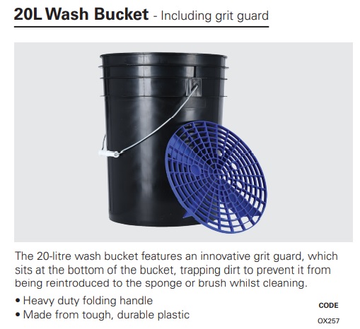 Oxford 20L Wash Bucket 