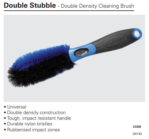 Oxford Double stubble cleaning brush