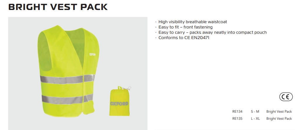 Oxford Bright vest pack