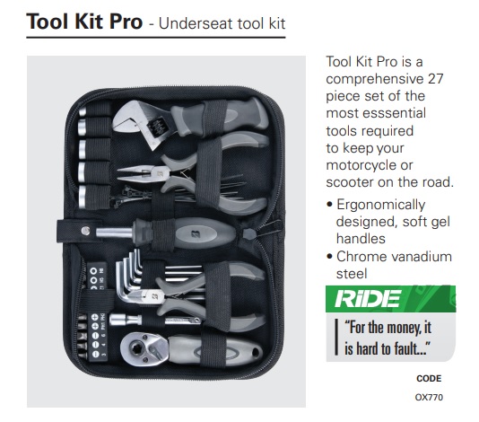 Oxford Tool kit pro