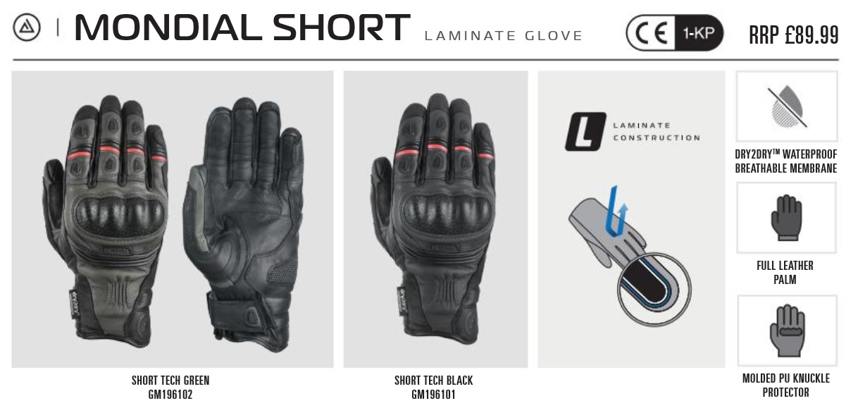 Oxford Mondial short glove