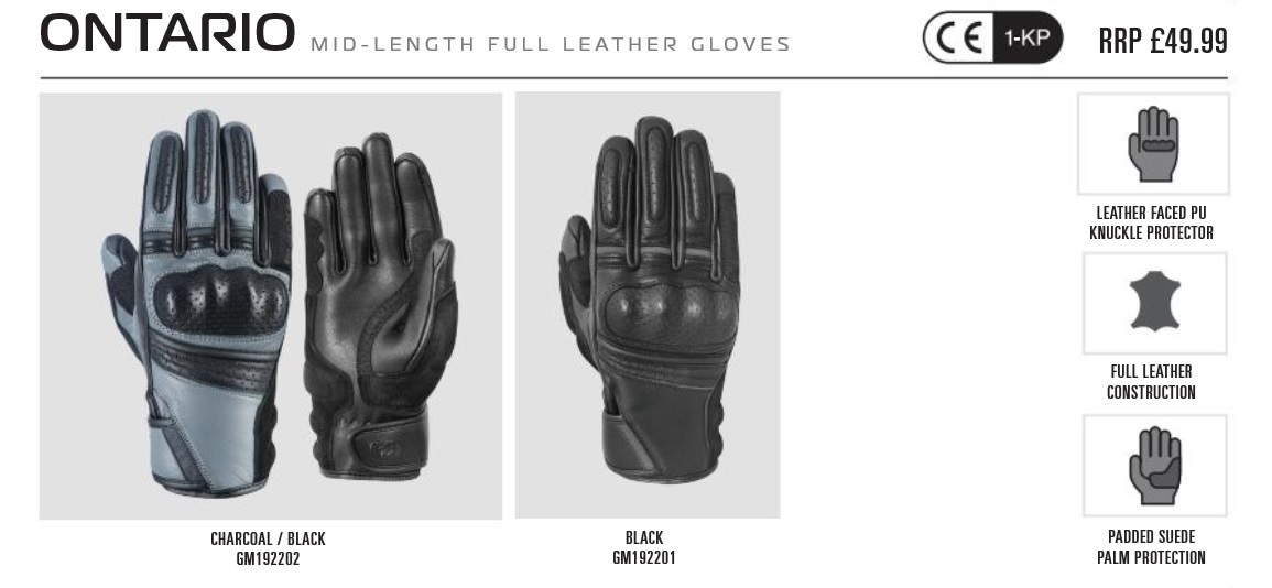Oxford Ontario glove