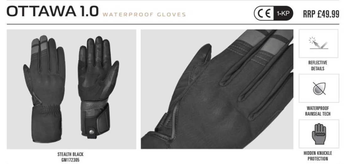 Oxford Ottawa 1.0 glove