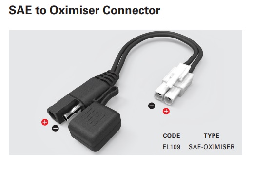 Oxford SAE to Oximiser connector