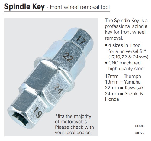 Oxford Spindle key