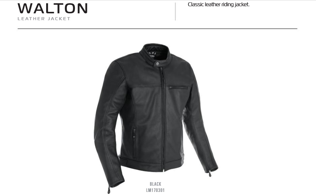 Oxford Walton leather jacket